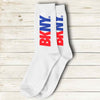 BKNY Socks-White